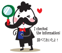 Mr. Moustache sticker #2870740