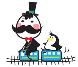 Mr. Moustache sticker #2870743