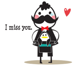 Mr. Moustache sticker #2870747