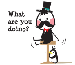 Mr. Moustache sticker #2870750