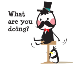 Mr. Moustache sticker #2870750