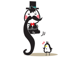 Mr. Moustache sticker #2870756