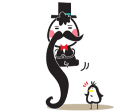 Mr. Moustache sticker #2870756