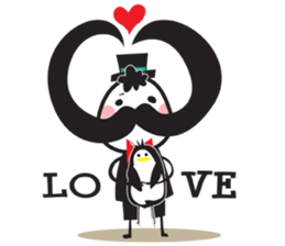 Mr. Moustache sticker #2870758