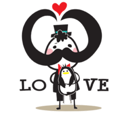 Mr. Moustache sticker #2870758