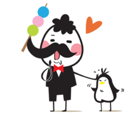 Mr. Moustache sticker #2870765