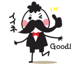 Mr. Moustache sticker #2870766