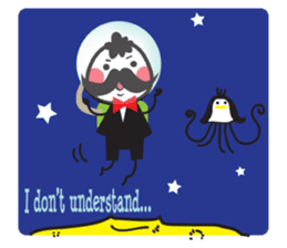 Mr. Moustache sticker #2870767