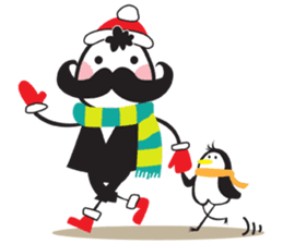 Mr. Moustache sticker #2870769