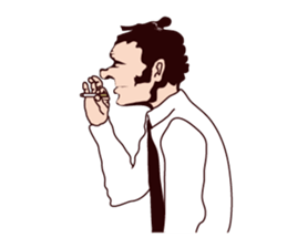 Osamu sticker #2871284