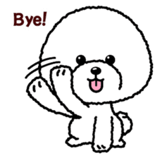 Bichon Frise(English) sticker #2871655