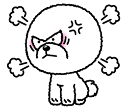 Bichon Frise(English) sticker #2871661