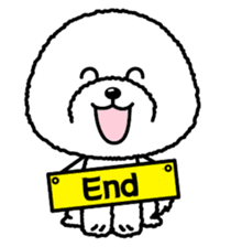 Bichon Frise(English) sticker #2871666