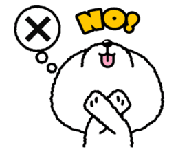 Bichon Frise(English) sticker #2871668