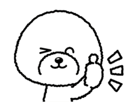 Bichon Frise(English) sticker #2871669