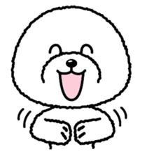 Bichon Frise(English) sticker #2871672