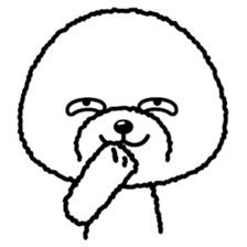 Bichon Frise(English) sticker #2871676