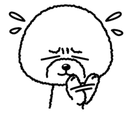 Bichon Frise(English) sticker #2871682
