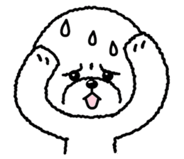 Bichon Frise(English) sticker #2871686