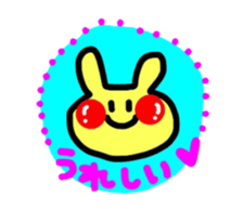 colorful  rabitchan sticker #2871772