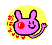 colorful  rabitchan sticker #2871784