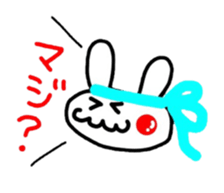 colorful  rabitchan sticker #2871801