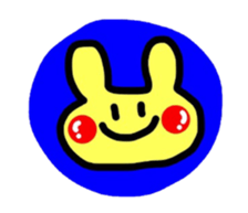 colorful  rabitchan sticker #2871808