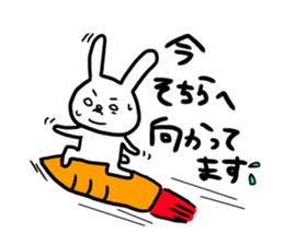 white-eyes-rabbit sticker #2872057