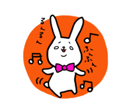 white-eyes-rabbit sticker #2872065