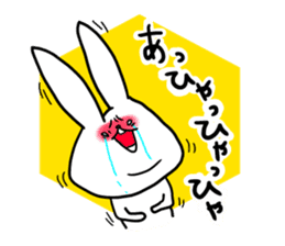 white-eyes-rabbit sticker #2872074