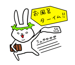 white-eyes-rabbit sticker #2872090