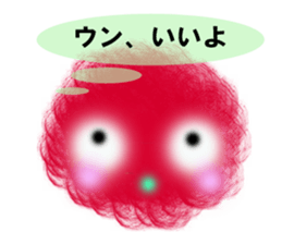 Fuwamoko furballs sticker #2873763