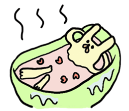 funny rabbit sticker #2874099