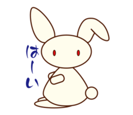 Rabbit of Lara sticker #2874131