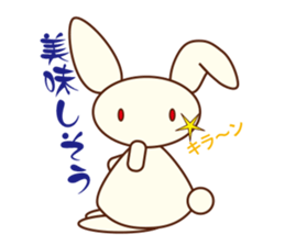 Rabbit of Lara sticker #2874137