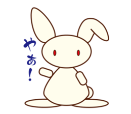 Rabbit of Lara sticker #2874140