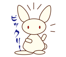 Rabbit of Lara sticker #2874150