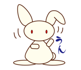Rabbit of Lara sticker #2874163