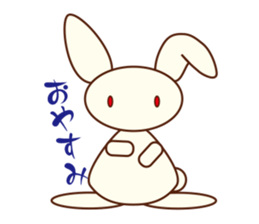 Rabbit of Lara sticker #2874165