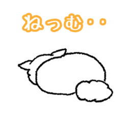 Popo of Persian cat sticker #2874203