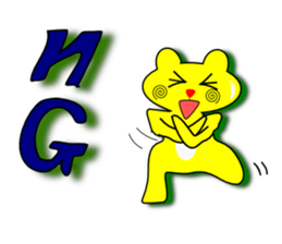 Bear a positive sticker #2874420