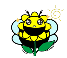 Honey Bee 2 sticker #2875625