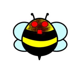 Honey Bee 2 sticker #2875630