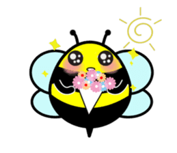 Honey Bee 2 sticker #2875636