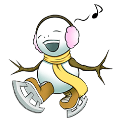 Snowman's sticker
