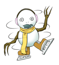 Snowman's sticker sticker #2875848