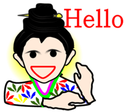 Daughter of Okinawa "nabiy" sticker #2876011