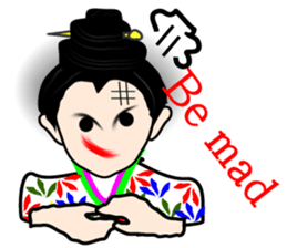 Daughter of Okinawa "nabiy" sticker #2876014