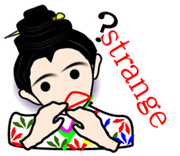 Daughter of Okinawa "nabiy" sticker #2876018