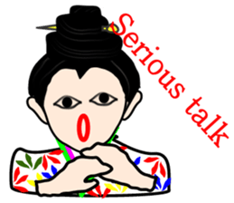 Daughter of Okinawa "nabiy" sticker #2876019